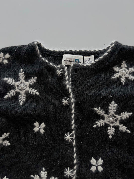 Pavl Harris Design Embroidered Christmas Sweater-Bust 44