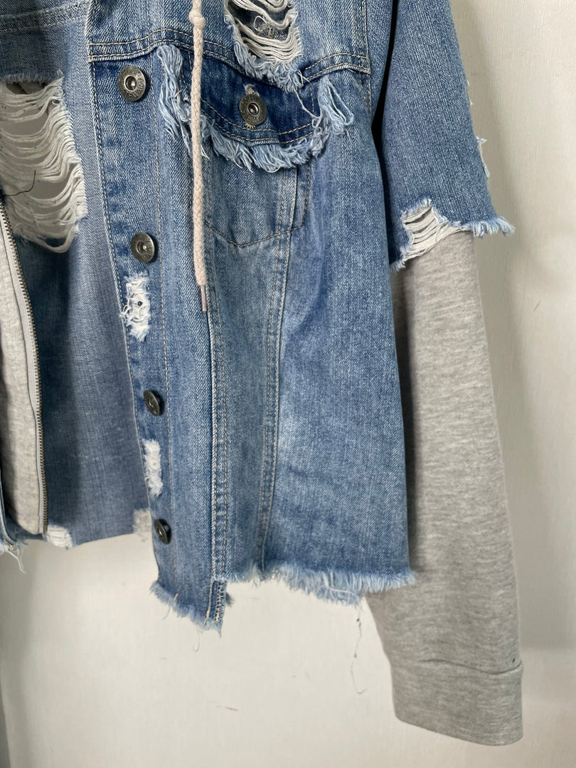 Ashley Stewart Denim Jacket - Bust 44