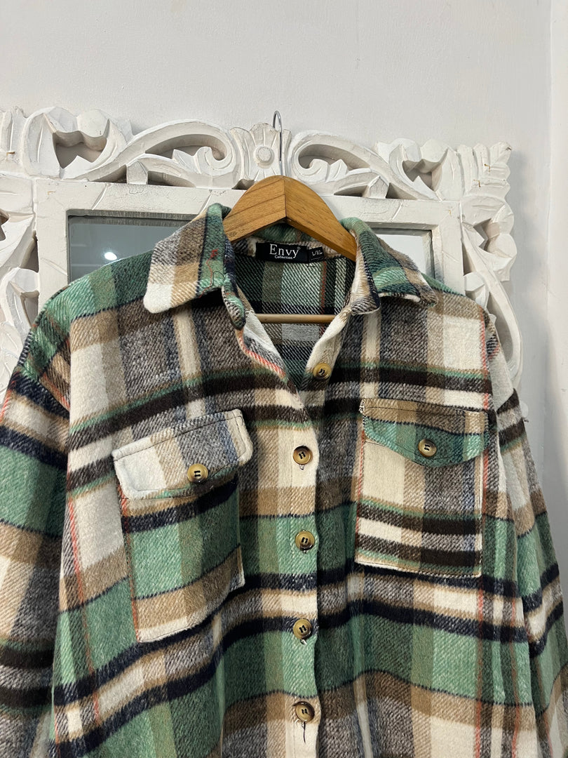 Envy Super Thick Shacket-Chest 42