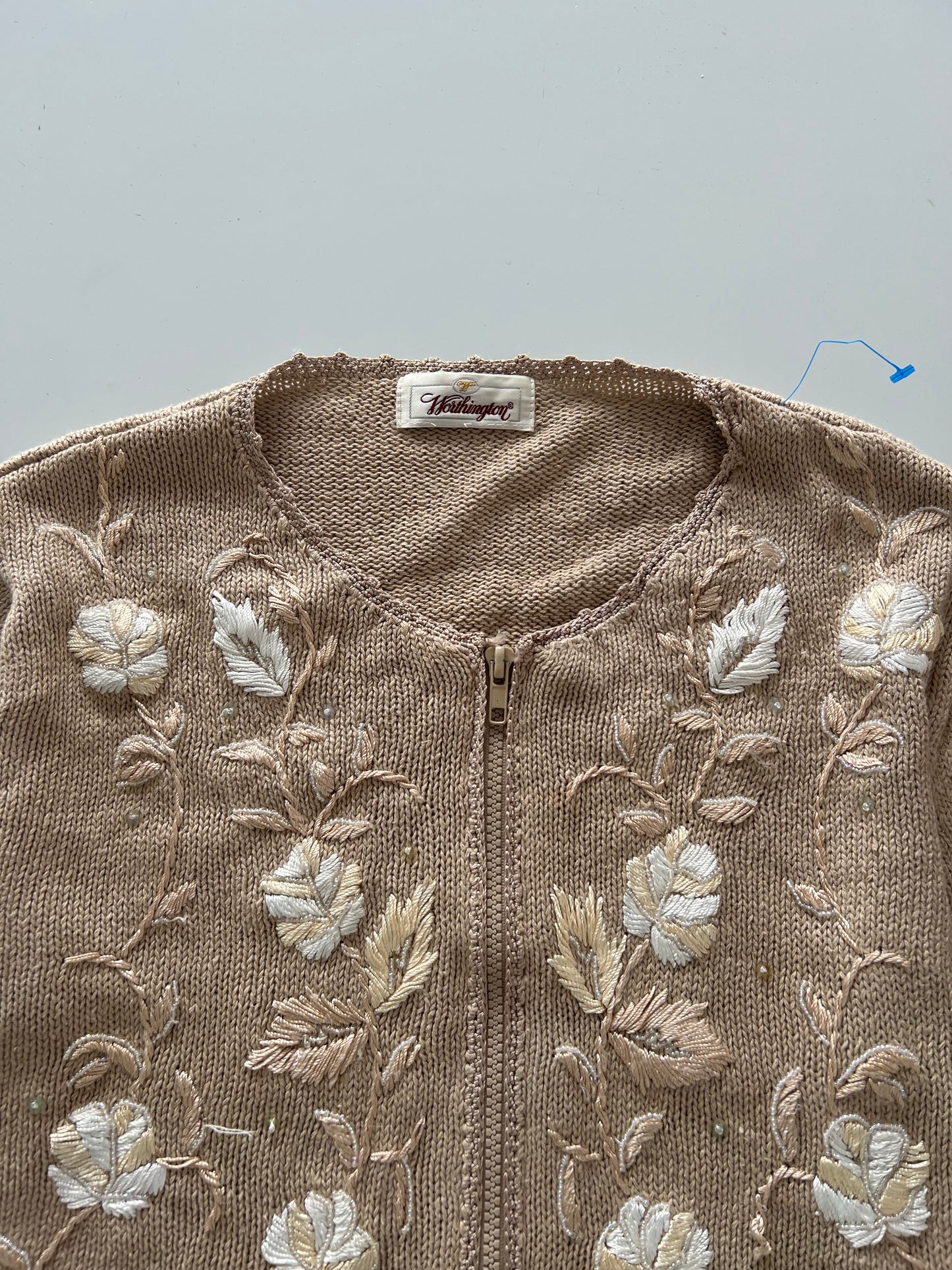 Horthington Embroidered Zipper-Bust 38