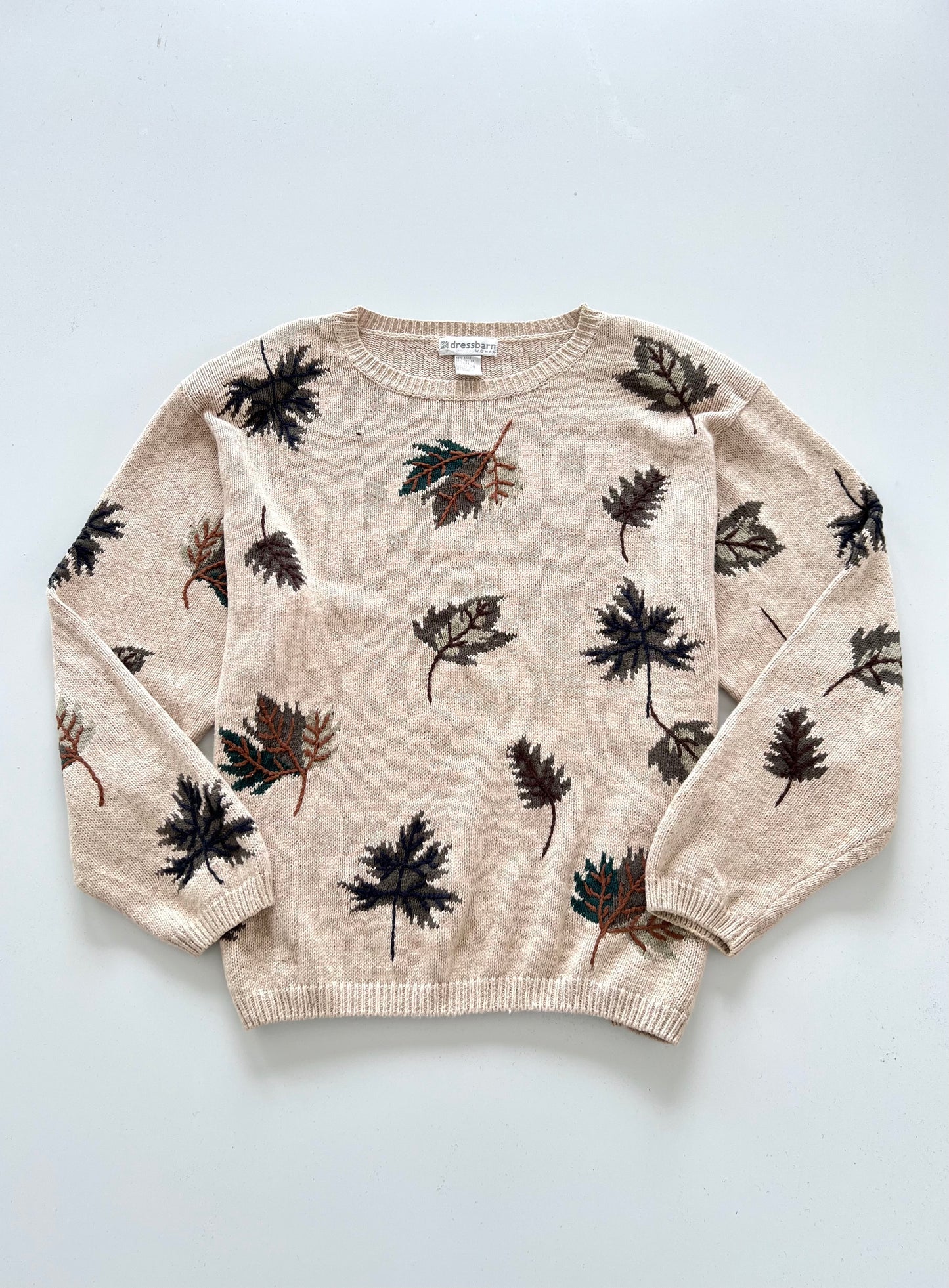 Dressbarn Woman Embroidered Sweater-Bust 50