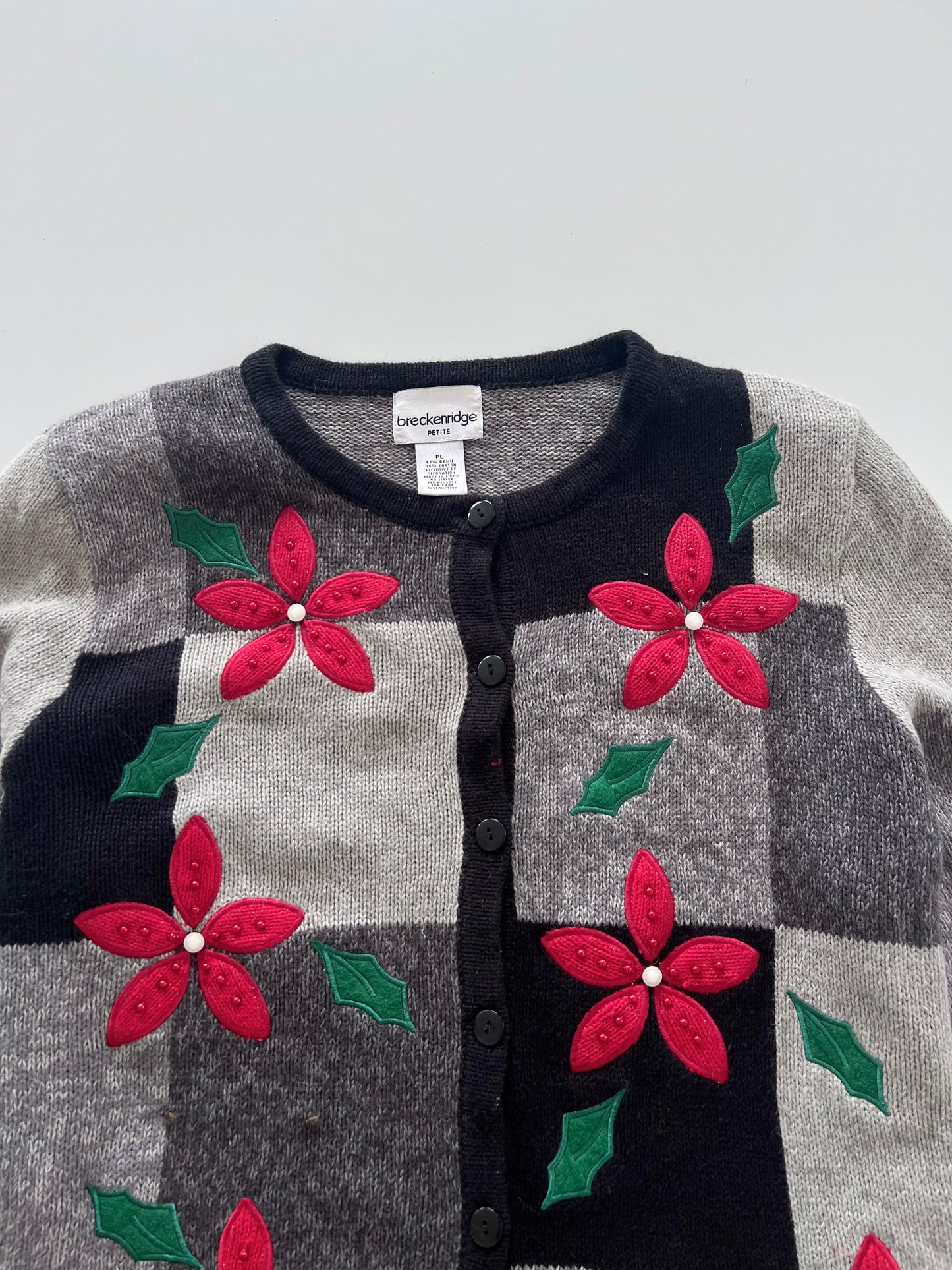 Breckennidge Embroidered Sweater-Bust 46