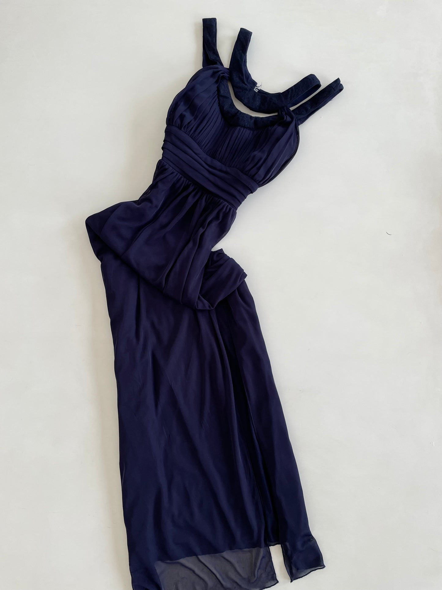 Vintage Blue Dress-Bust 32