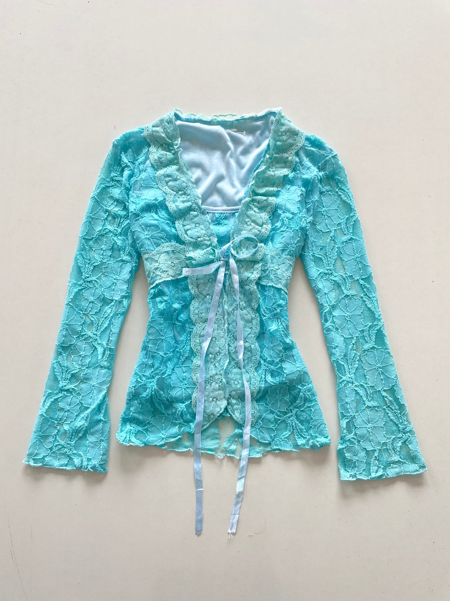 Lace Vintage Top-Bust 34 to 36