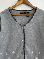 Load image into Gallery viewer, Stephanie Rogers Embroidered Christmas Sweater-Bust 44
