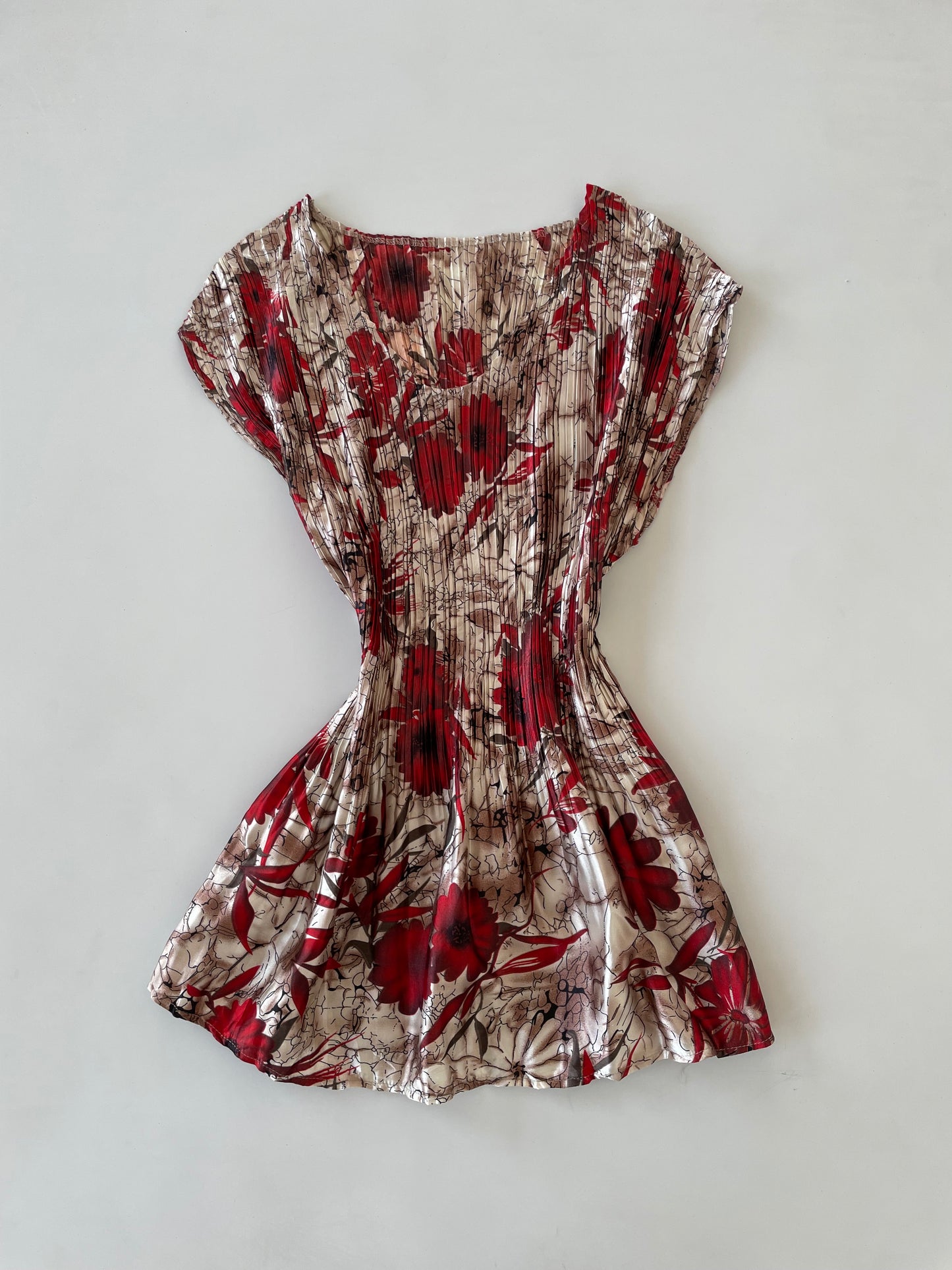 Vintage Pleated Top-Bust 32 to 36