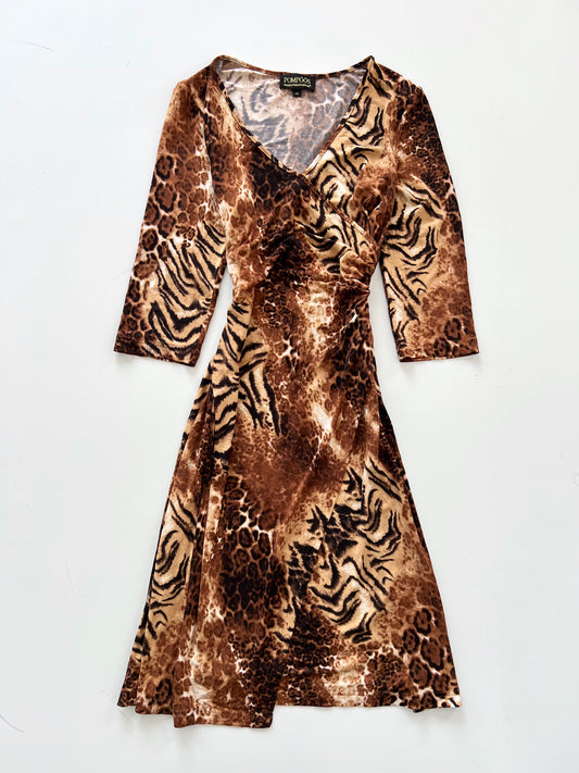 Pompoos Vintage Dress-Bust 40 to 42