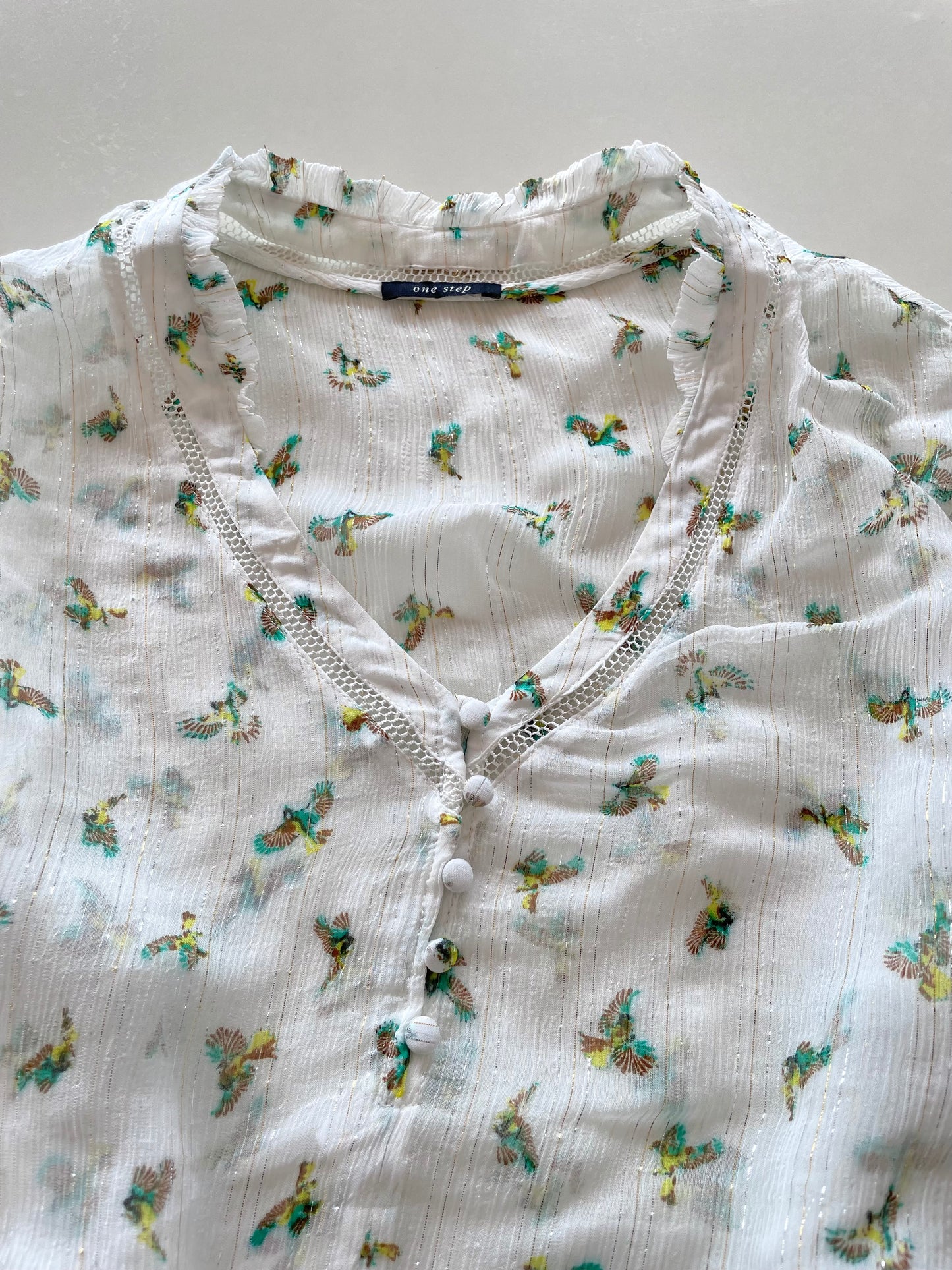 One Step Sheer Top-Bust 44