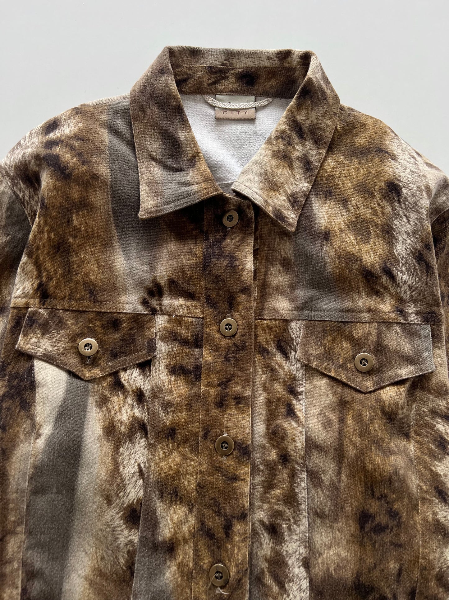 Tru City Vintage Denim Jacket-Bust 40