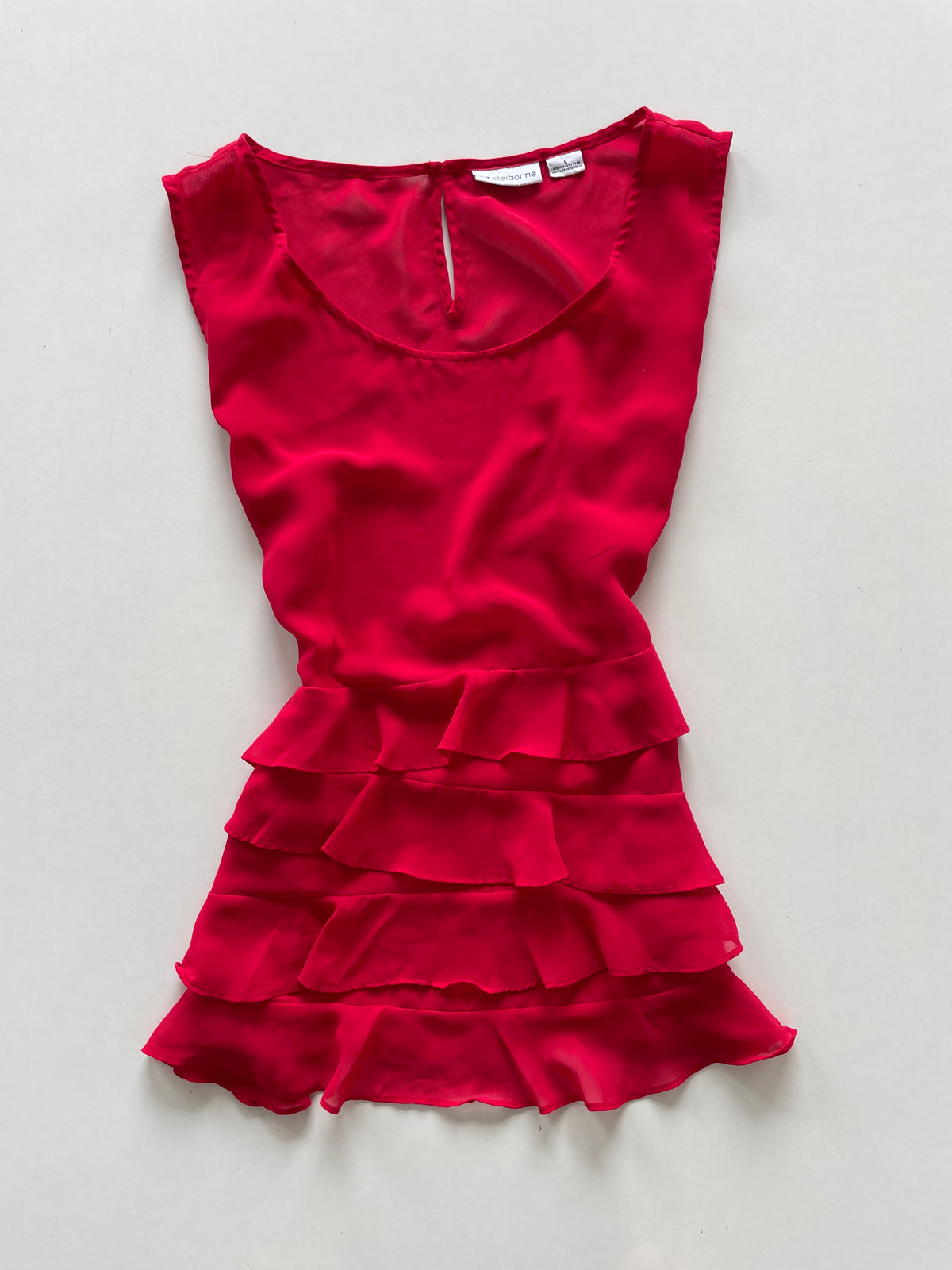 Liz Claiborne Sheer Vintage Top-Bust 42