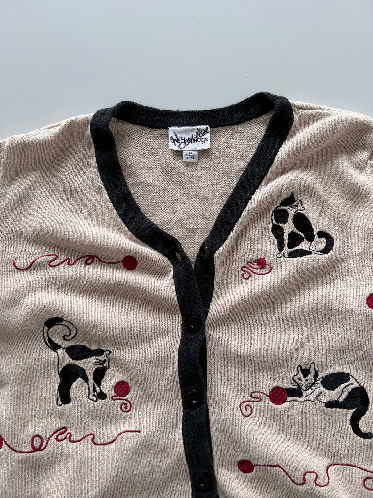 Breckenridge Embroidered Sweater-Bust 46