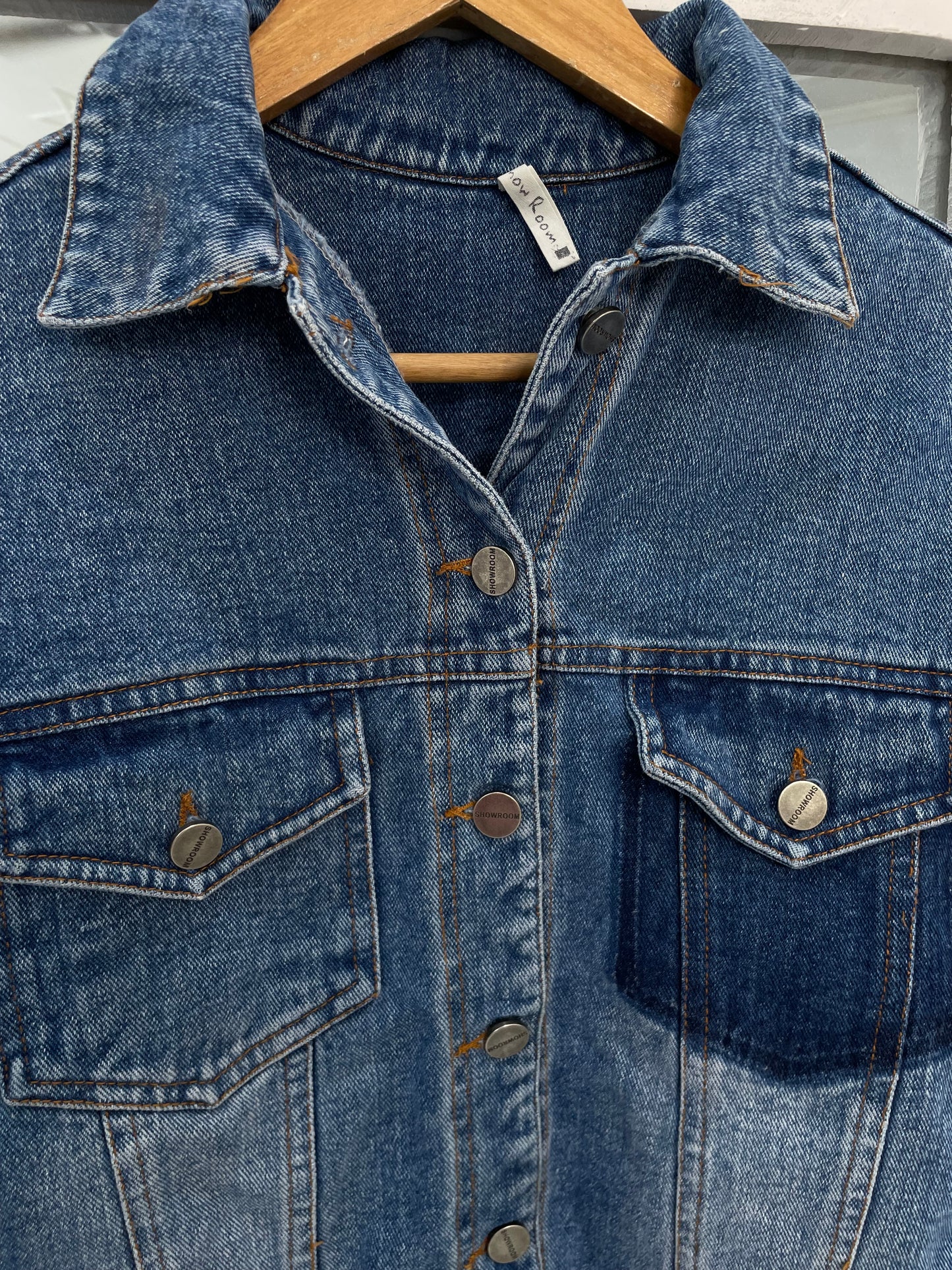 Snow Room Denim Jacket- Bust 38