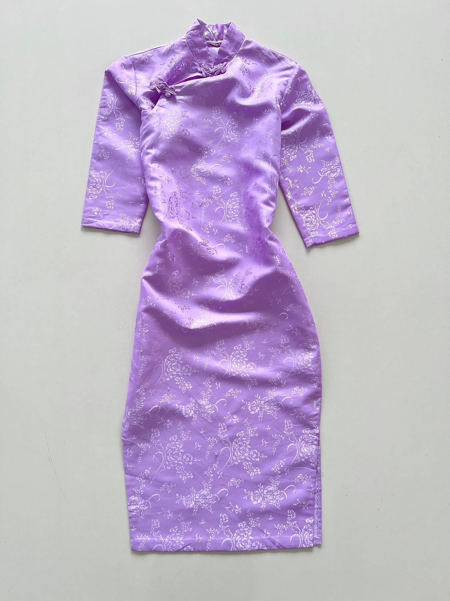Satin Jacquard Cheongsam -Bust 34
