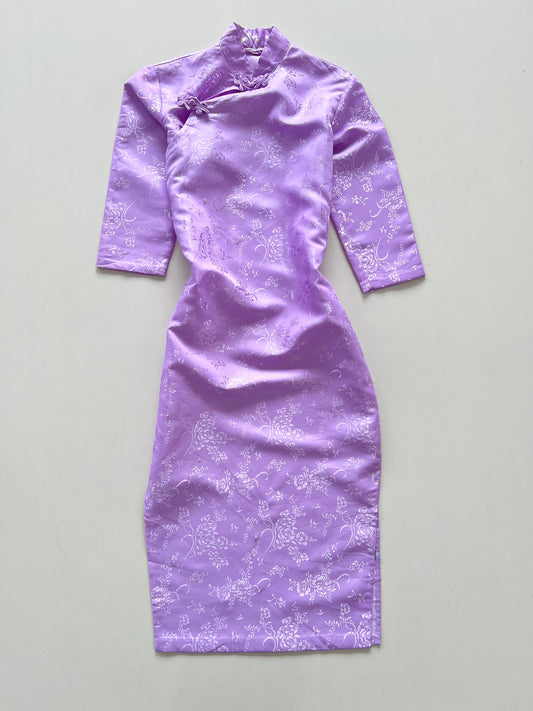 Satin Jacquard Cheongsam -Bust 34