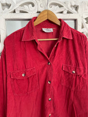 Camera Corduroy Shirt-Bust 50