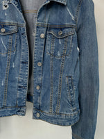 Load image into Gallery viewer, Mango Denim Jacket-Bust 34
