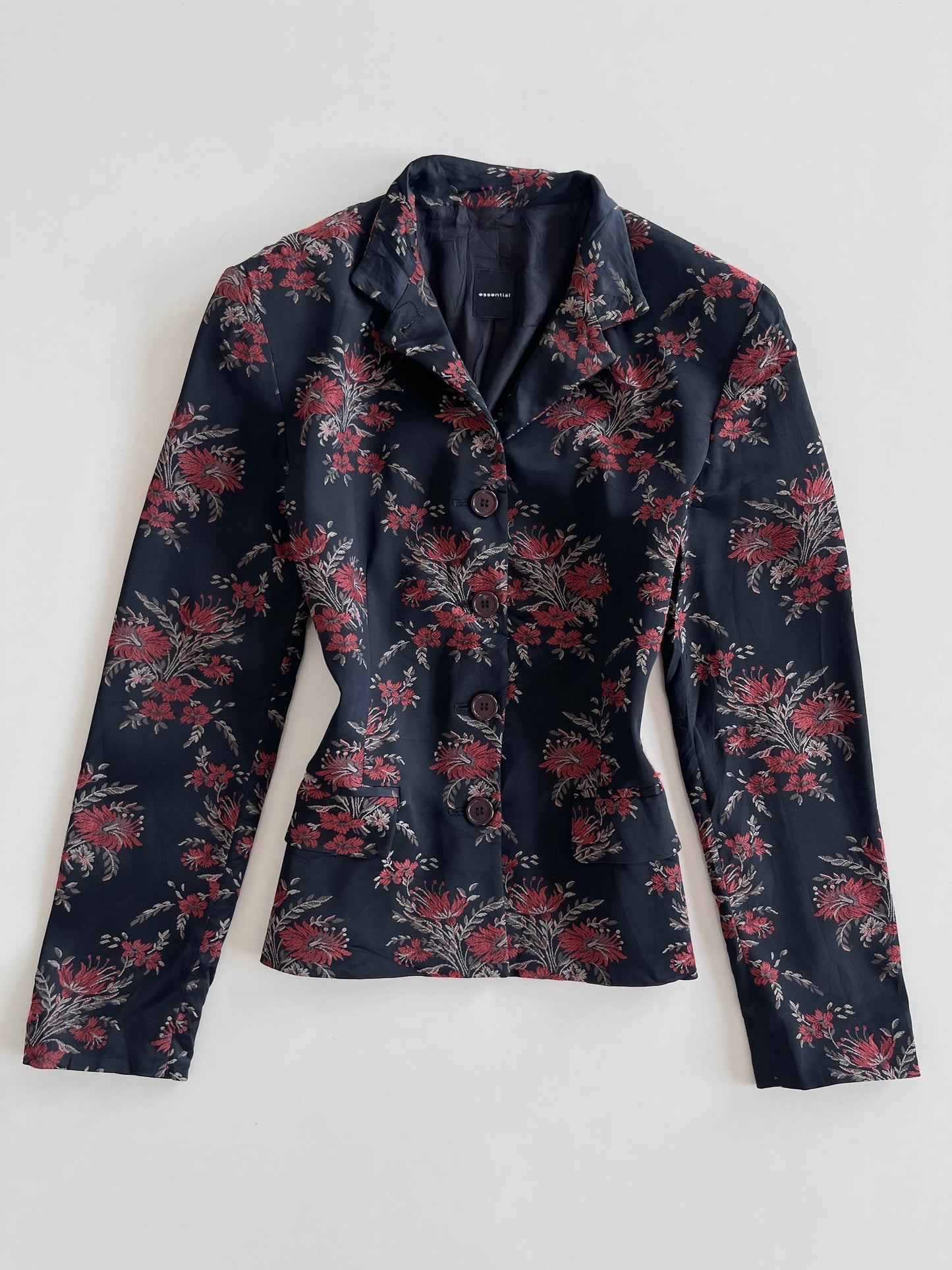 Essential Jacquard Blazer-Bust 34