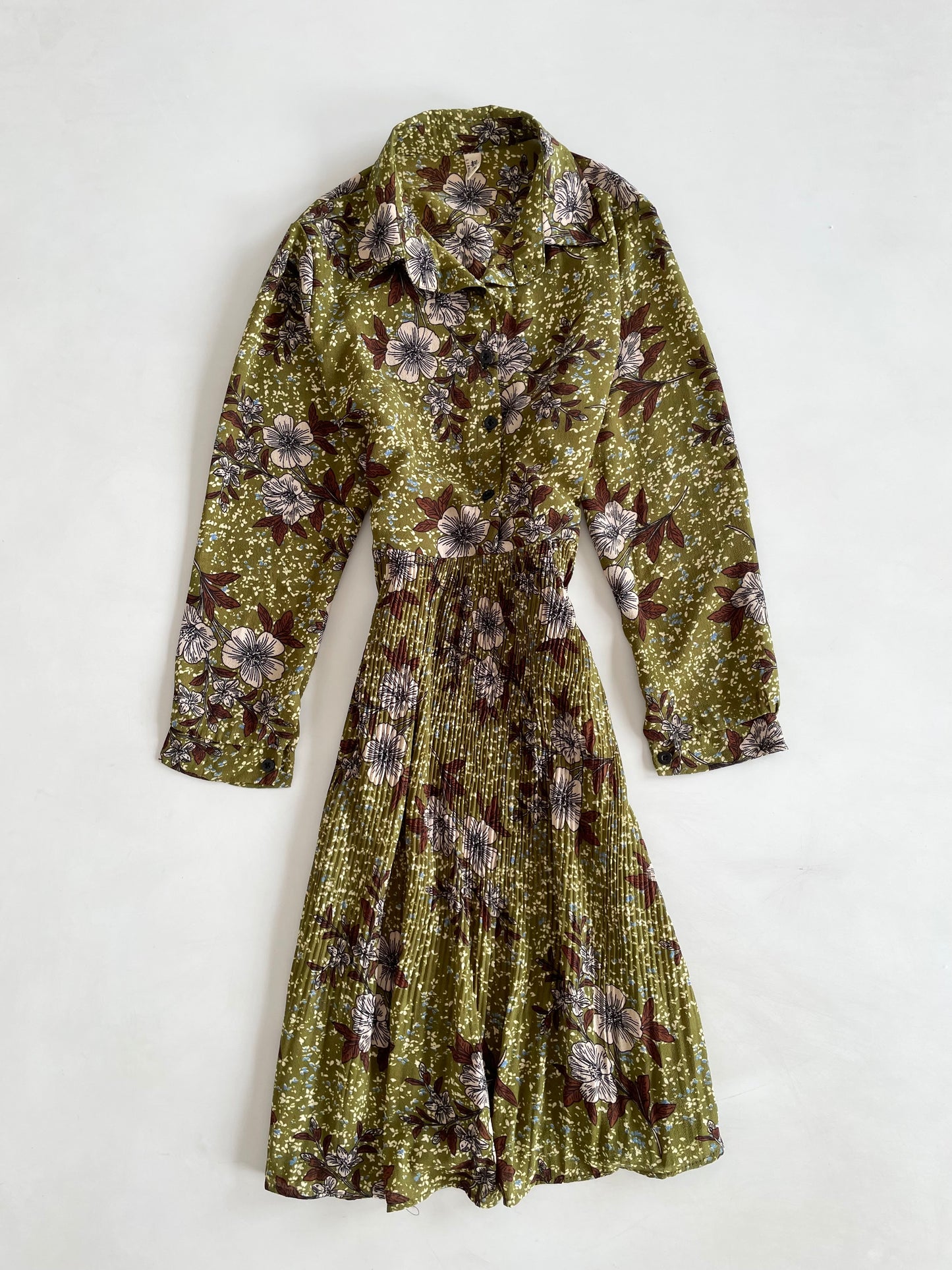 Forest Green Dress-Bust 38