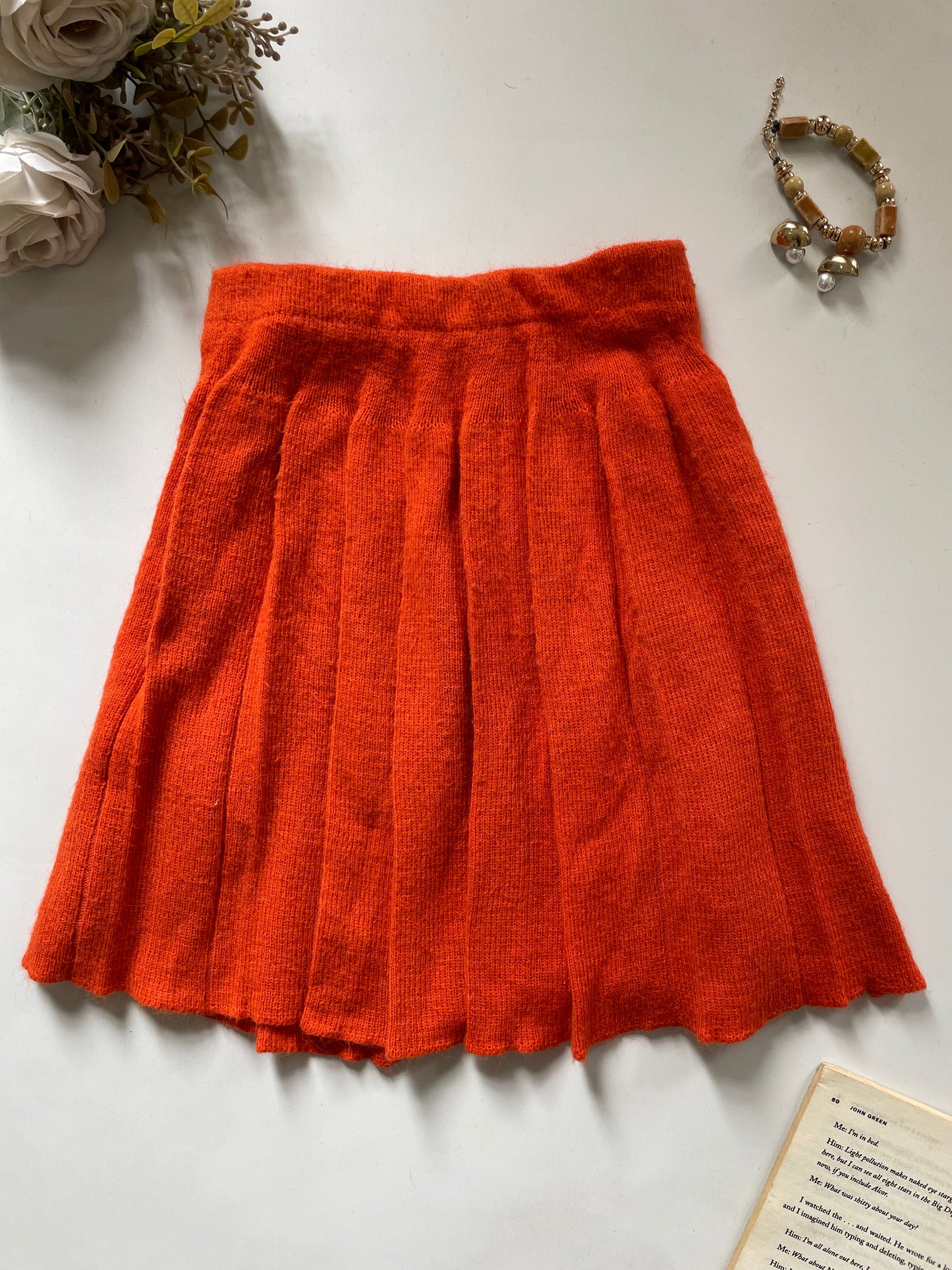 Warm Tweed Skirt-Waist 28 to 32