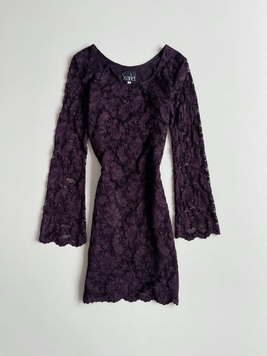 Scarlet Lace Dress-Bust 38