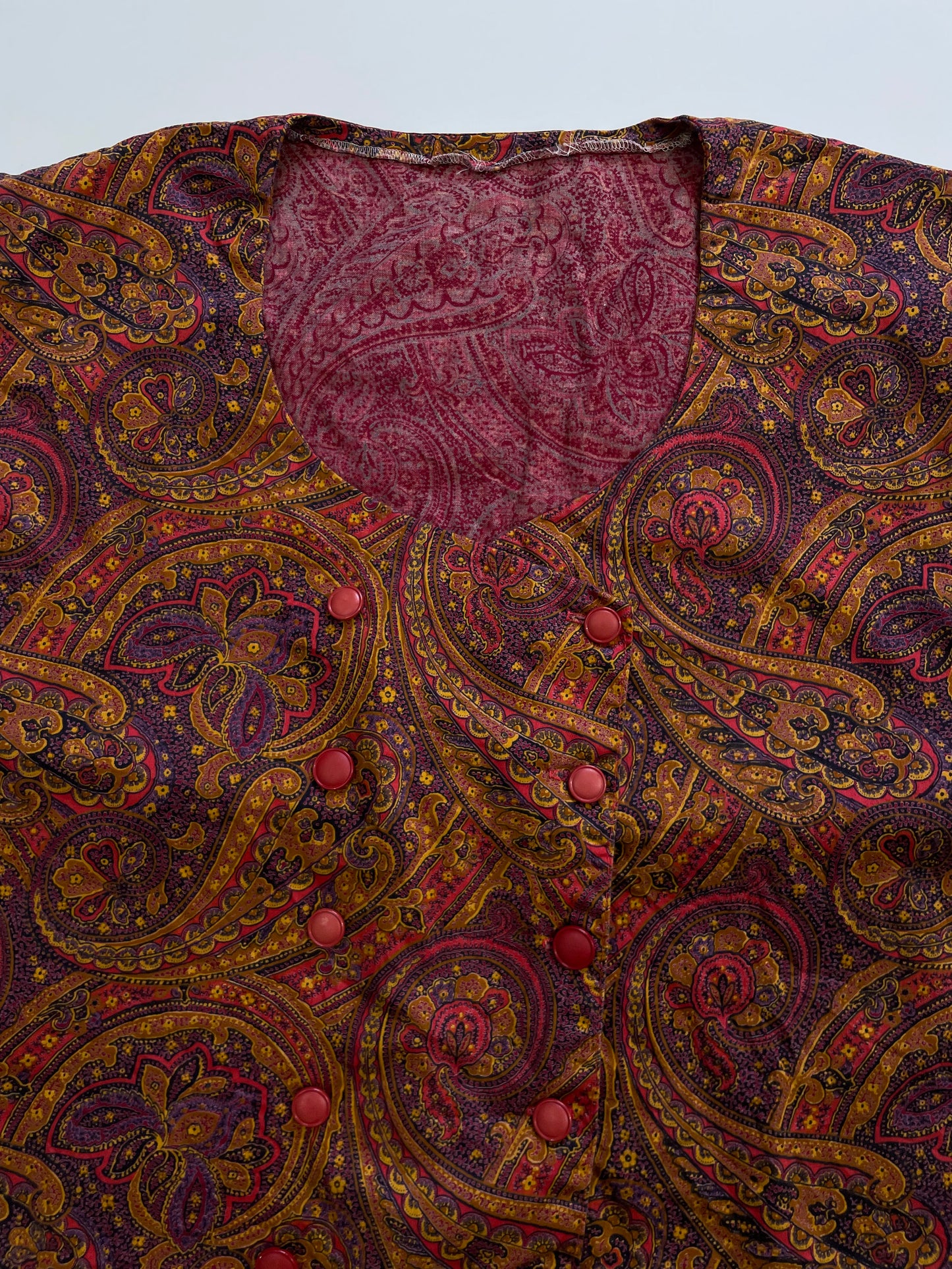 Paisley Waistcoat-Bust 44