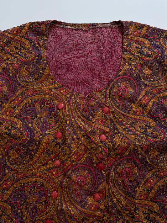 Paisley Waistcoat-Bust 44