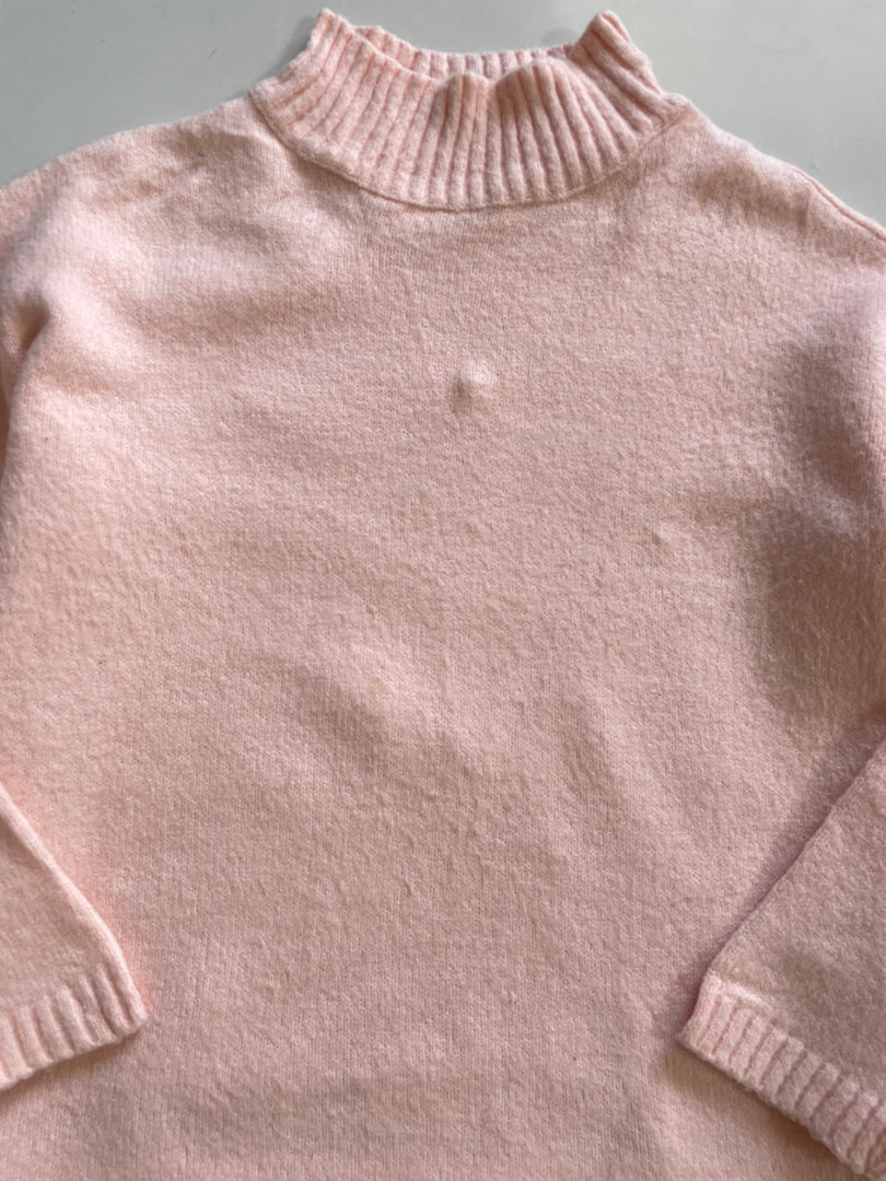 Baby Pink Soft Chunky Sweater-Bust42