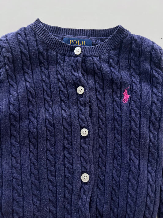 Ralph Lauren 100%Cotton Kids Vintage Cardigan-Bust 26
