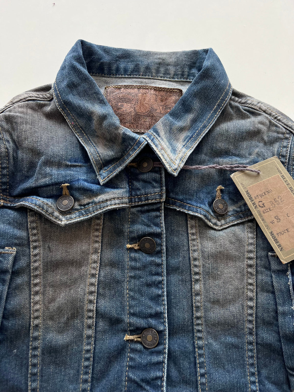 New Tagged Denim Jacket-Bust 32