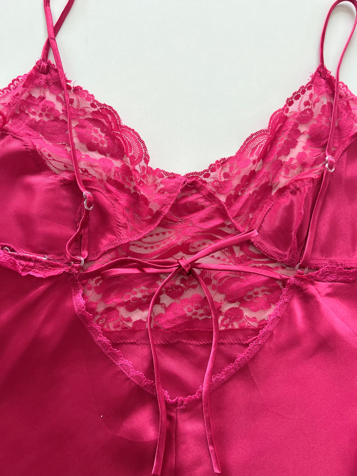 Satin Lace Slip Loungewear-Bust 38