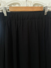 Asymmetric Black Skirt-Waist 30 to 36