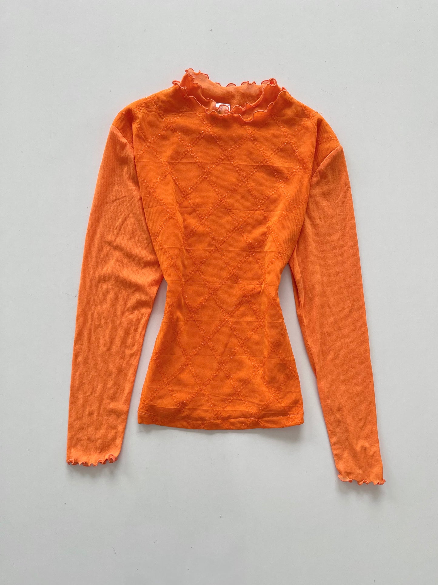 Tangerine Y2k Top-Bust 38 to 40