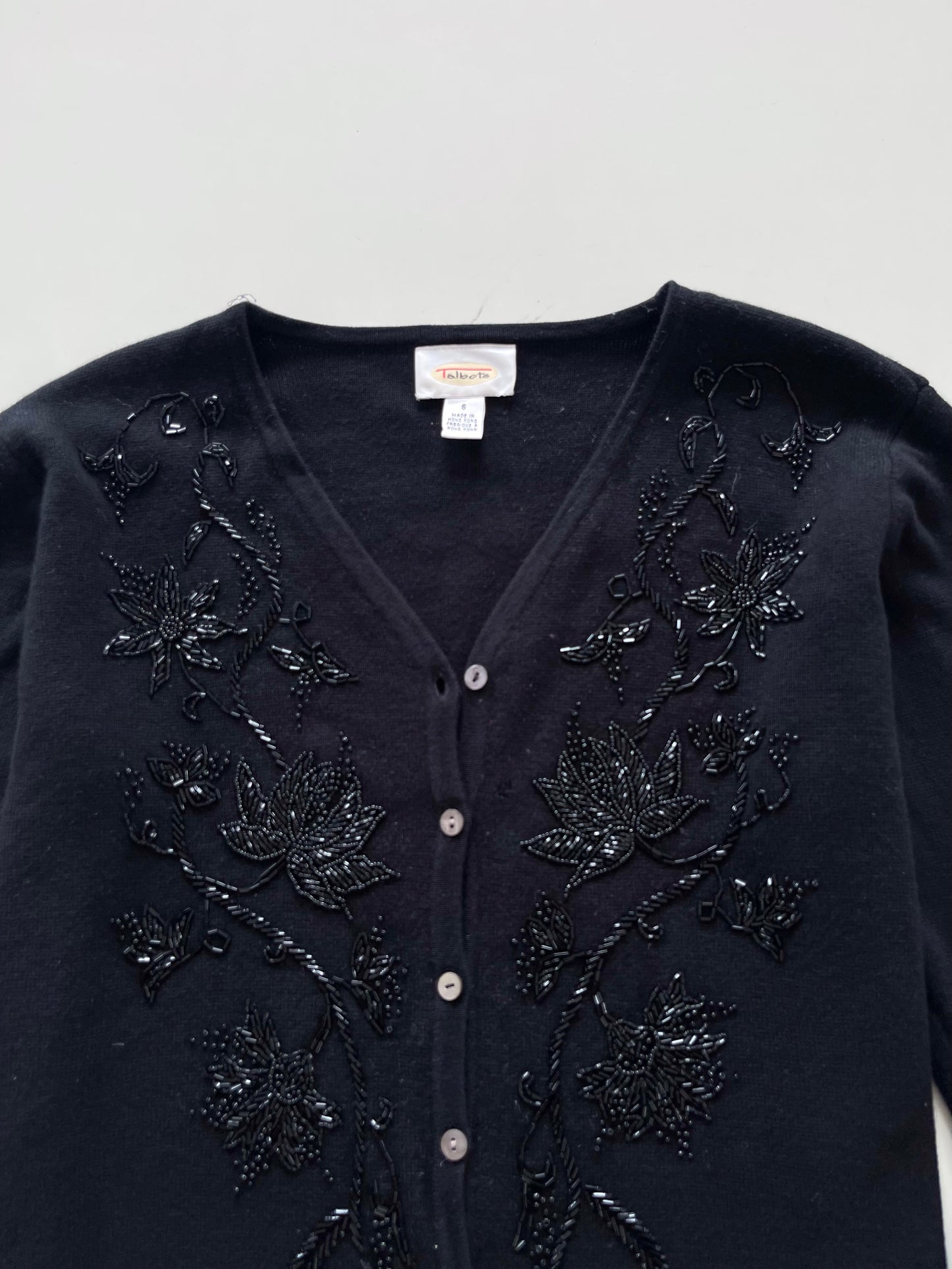 Talbots Embroidered Vintage Cardigan-Bust 42