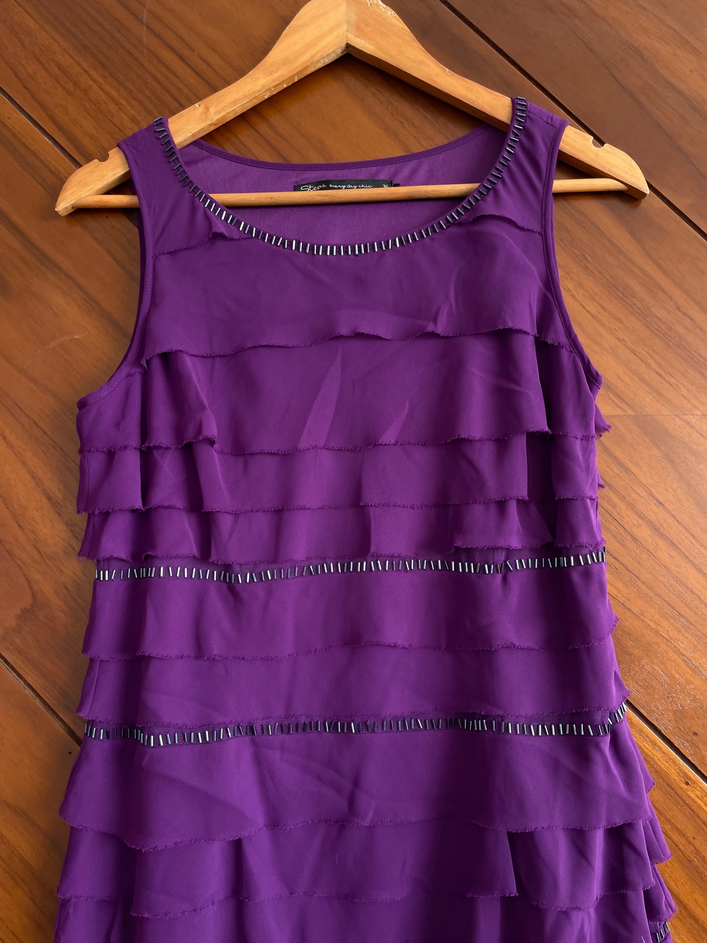 Y2k Ruffle Dress-Bust 34