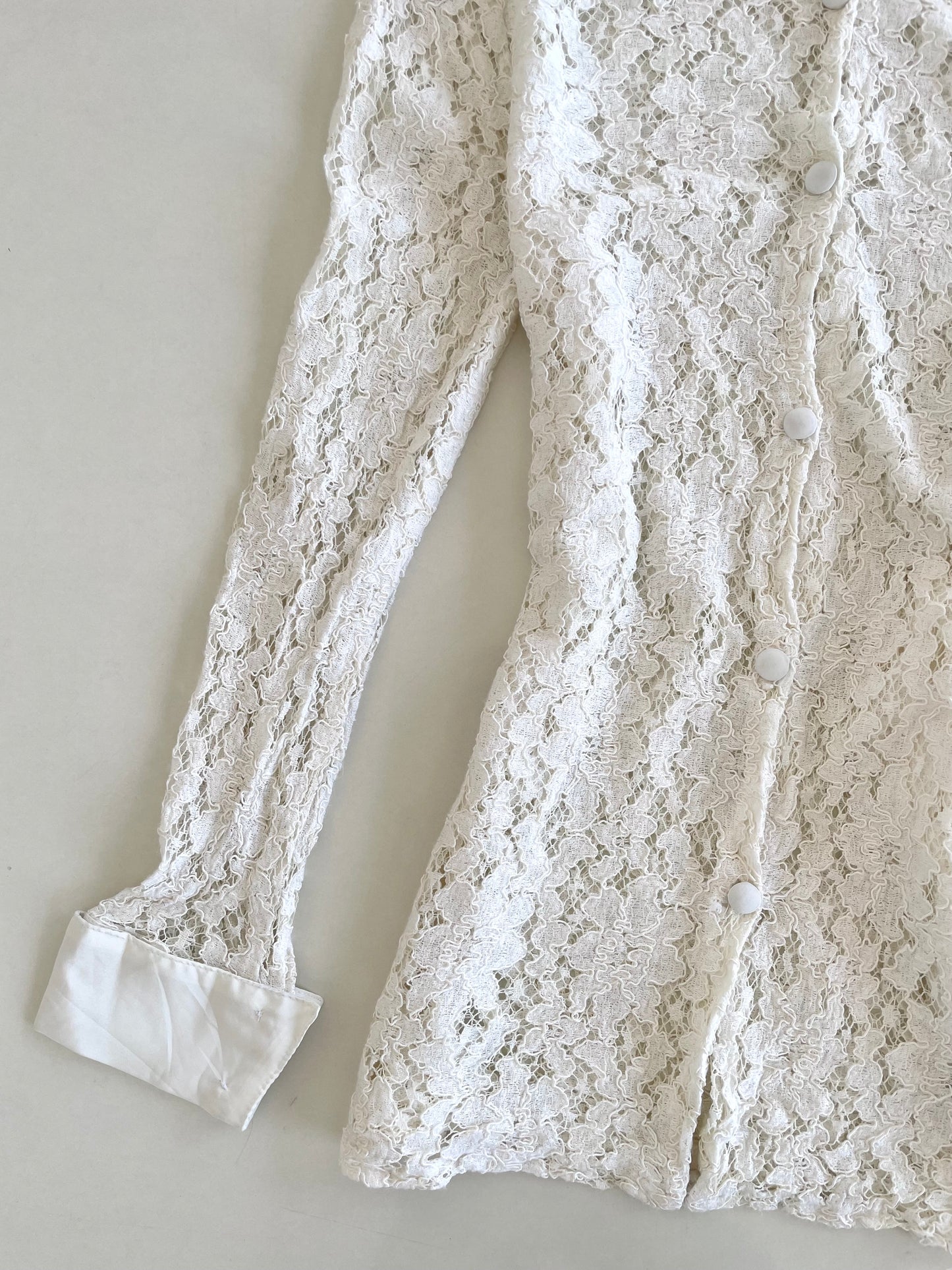 Vintage Lace Top-Bust 34