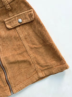 Load image into Gallery viewer, Bershka Corduroy Skirt-Waist 28
