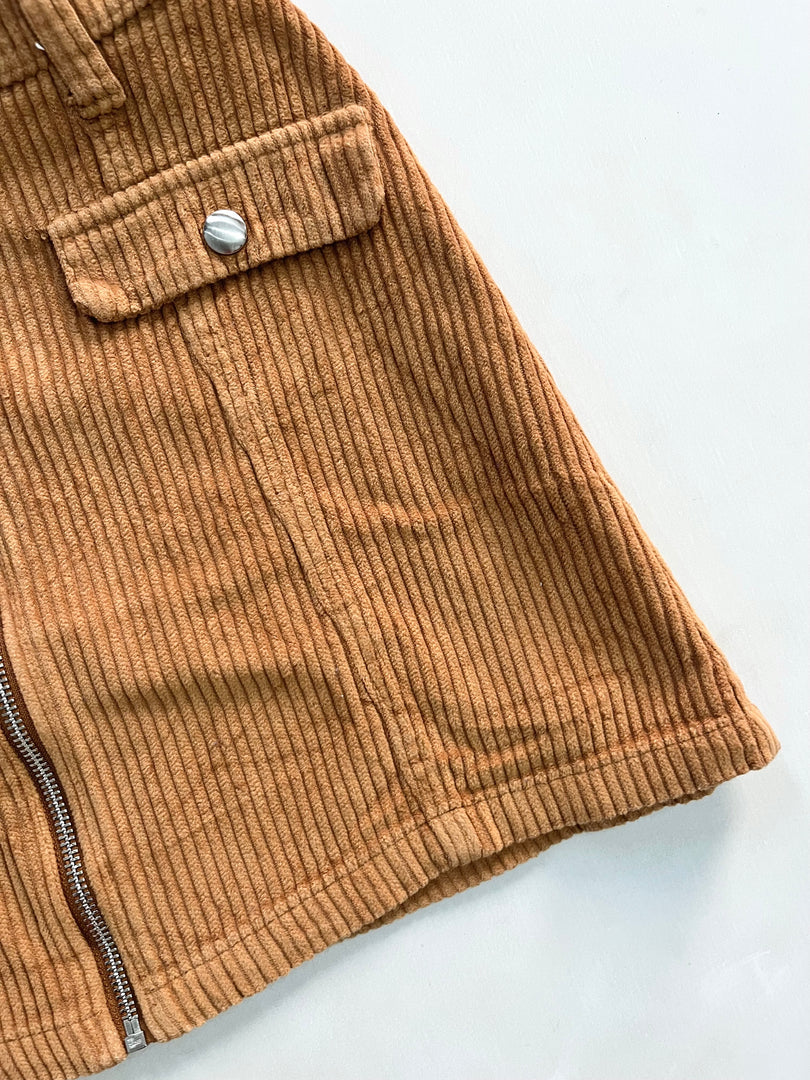 Bershka Corduroy Skirt-Waist 28