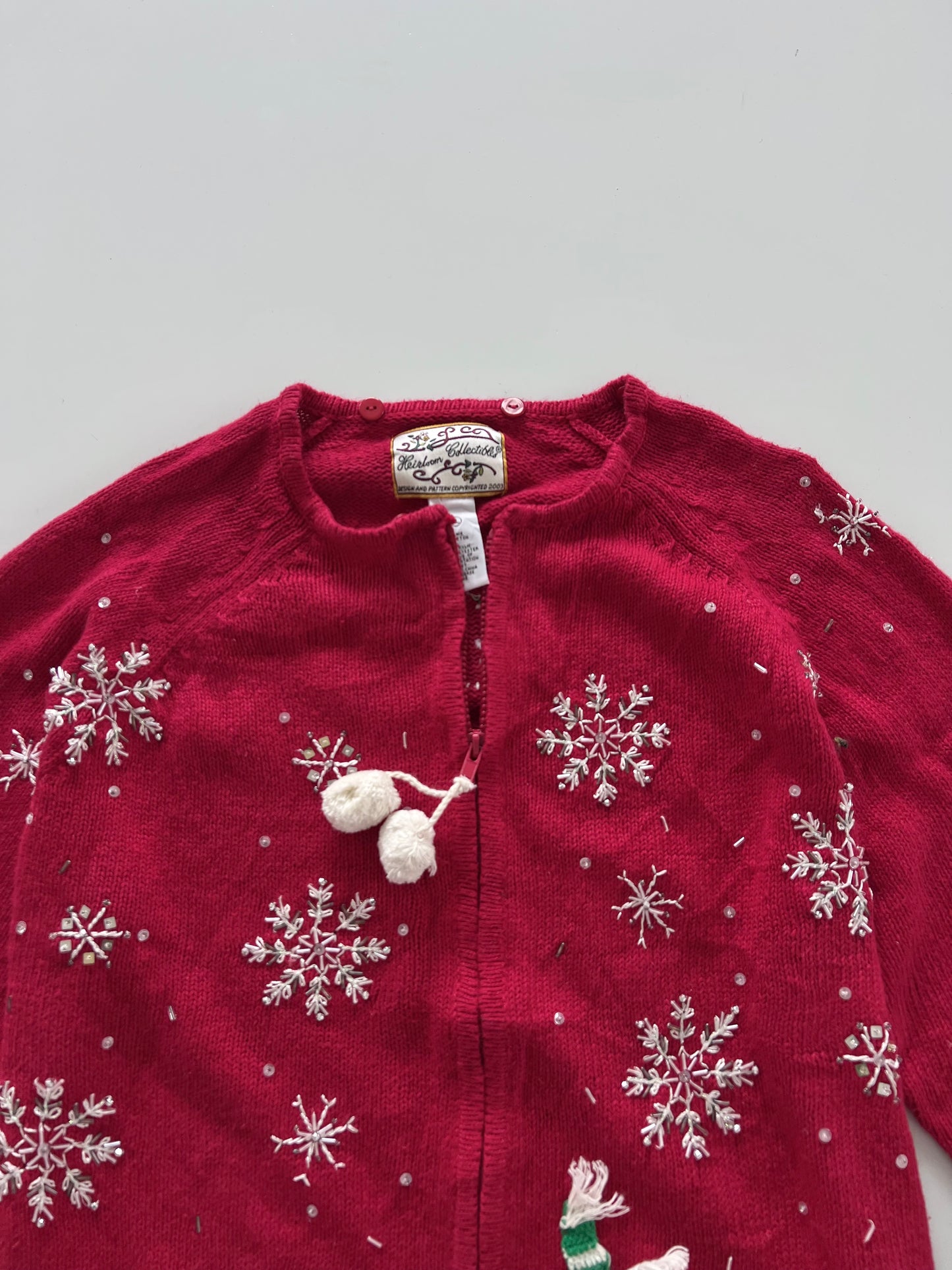 Heirloom Collectibles Christmas Zipper-Bust 46