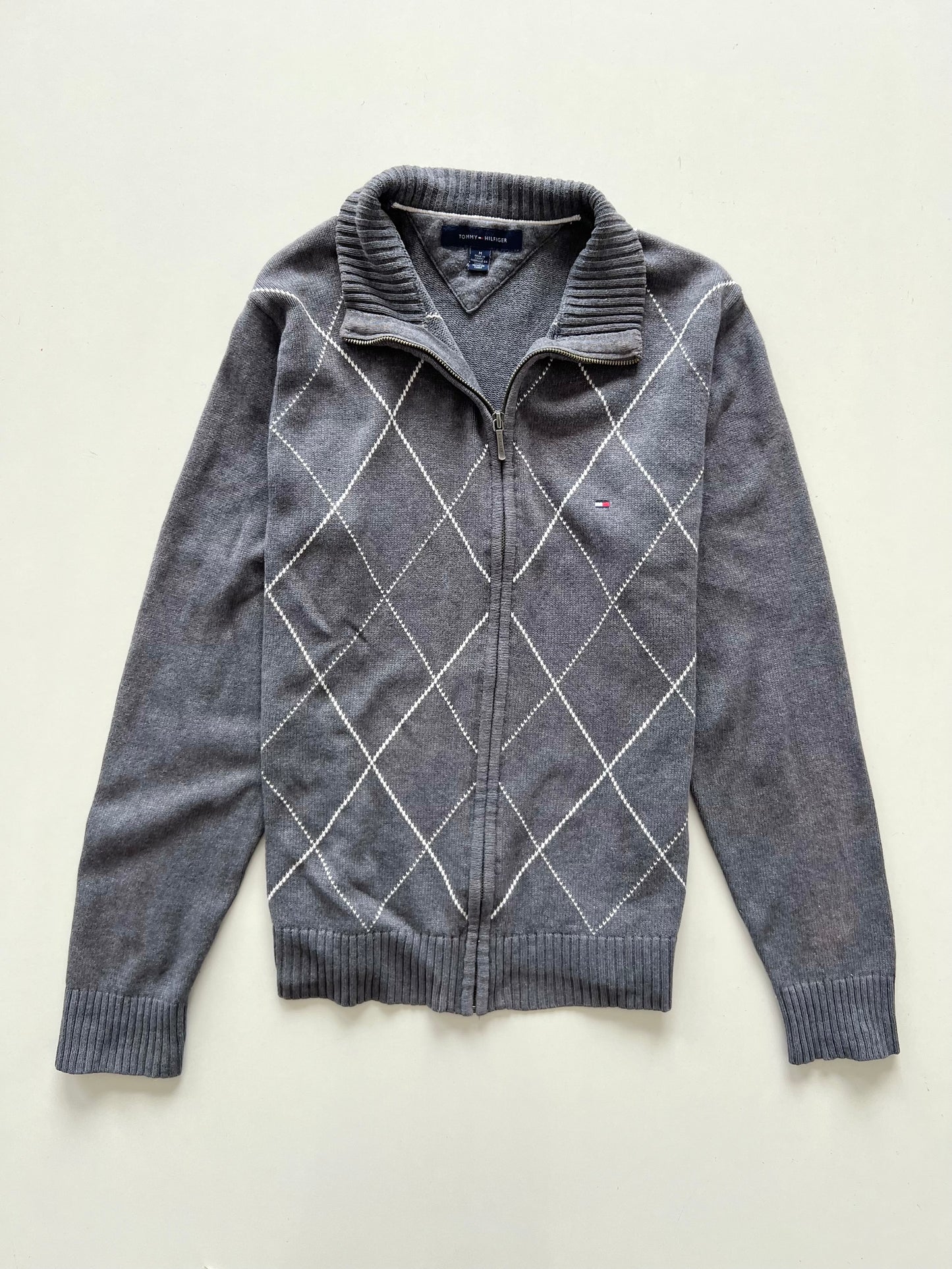 Tommy Hilfiger 100% Cotton Vintage Zipper-Bust 44