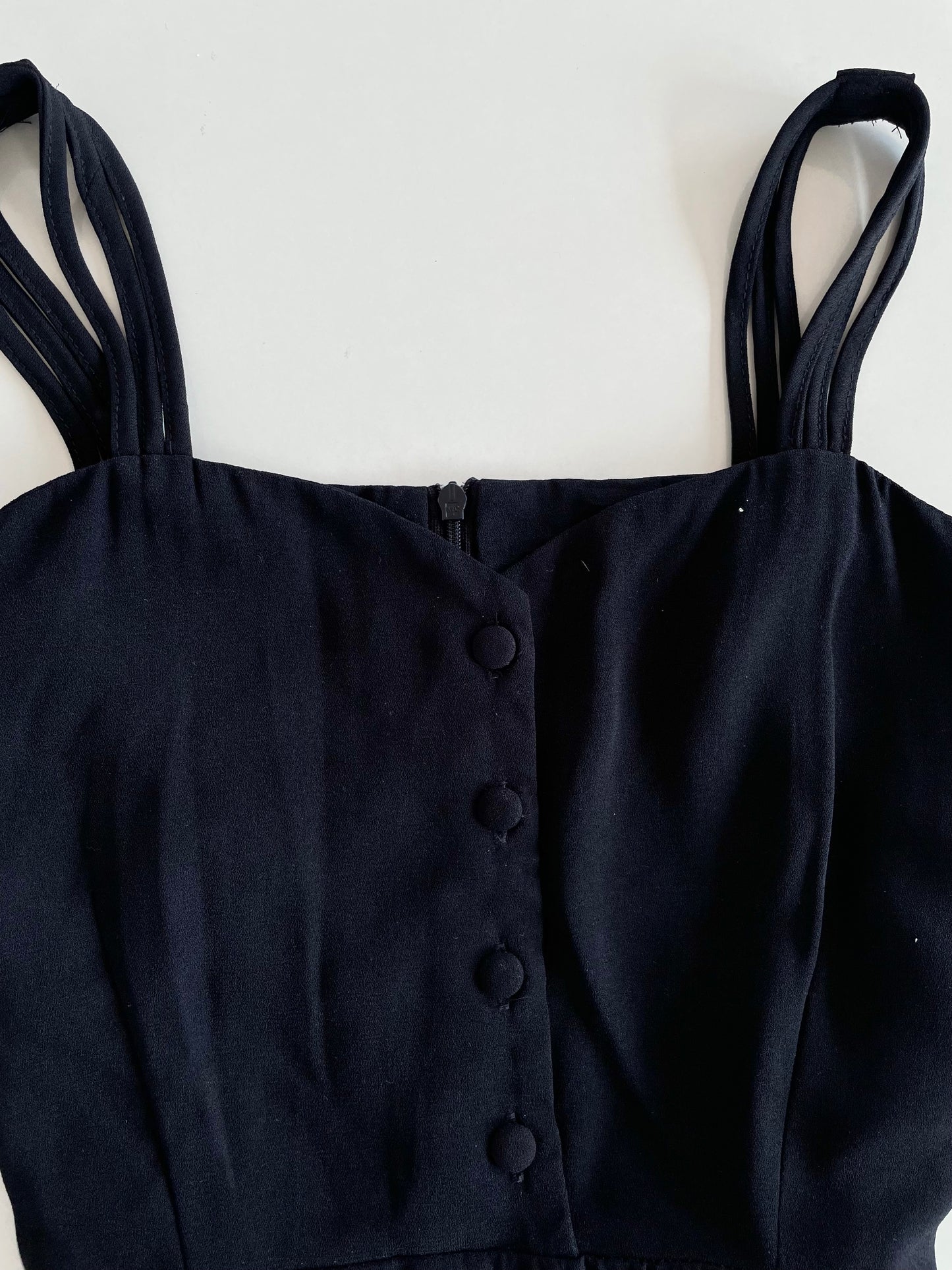 Korean Black Dress-Bust 40