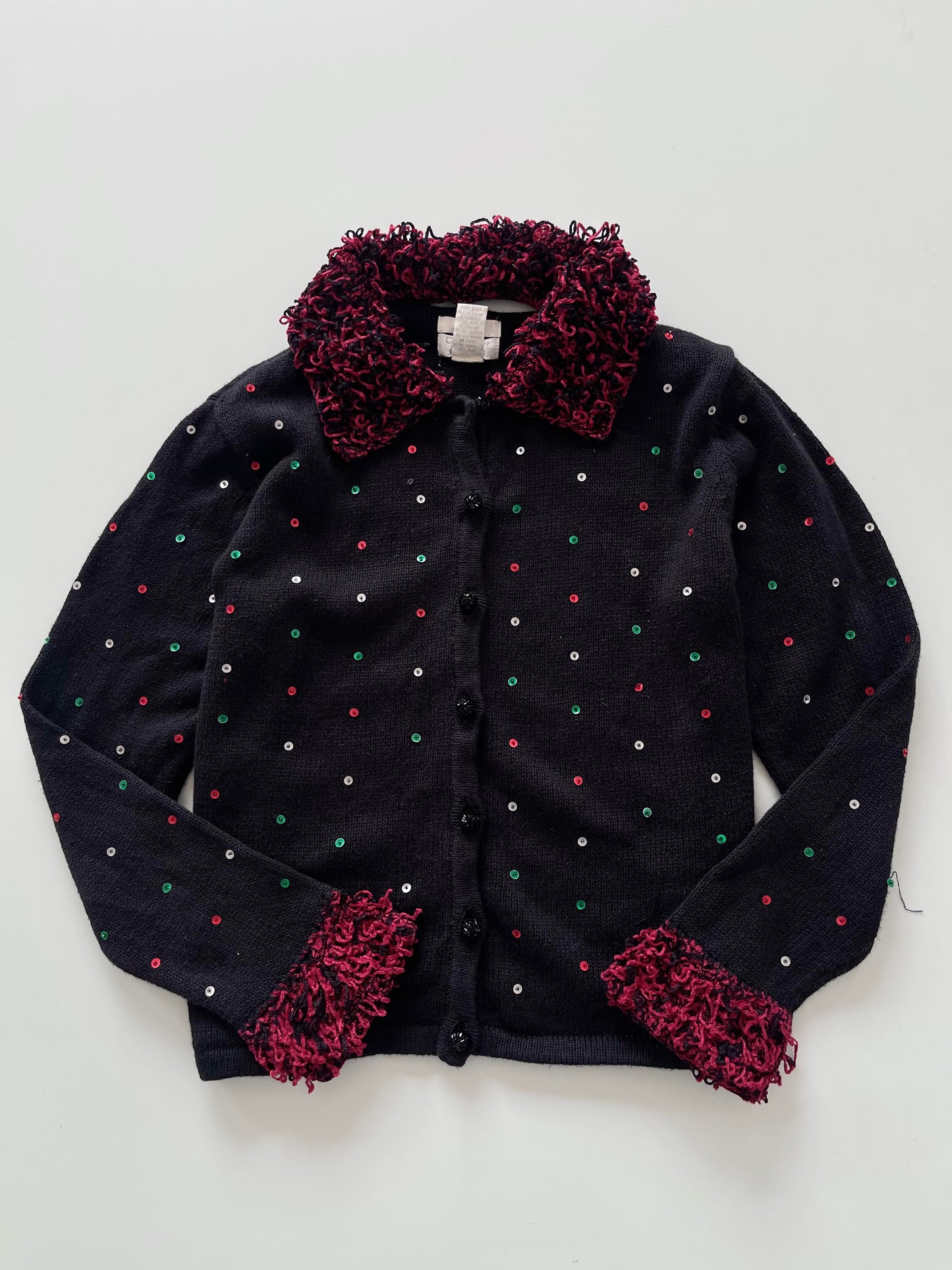Christopher&Banks Hand Embroidered Cardigan-Bust 42