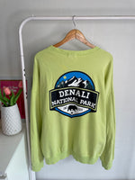 Load image into Gallery viewer, VISION TEA GREEN SWEATSHIRT - BUST 52
