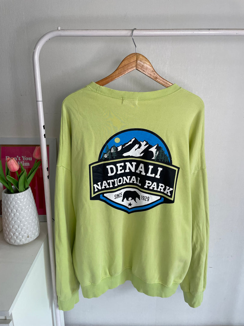 VISION TEA GREEN SWEATSHIRT - BUST 52