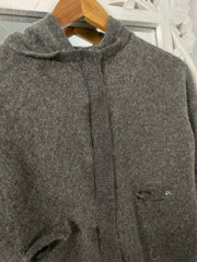 Thick Shimmery Zipper Sweater-Bust 34