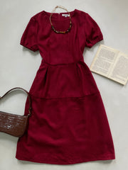 Chic Line Tweed Dress-Bust 40