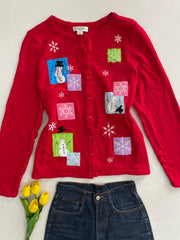 Christopher & Banks Christmas Sweater-Bust 40