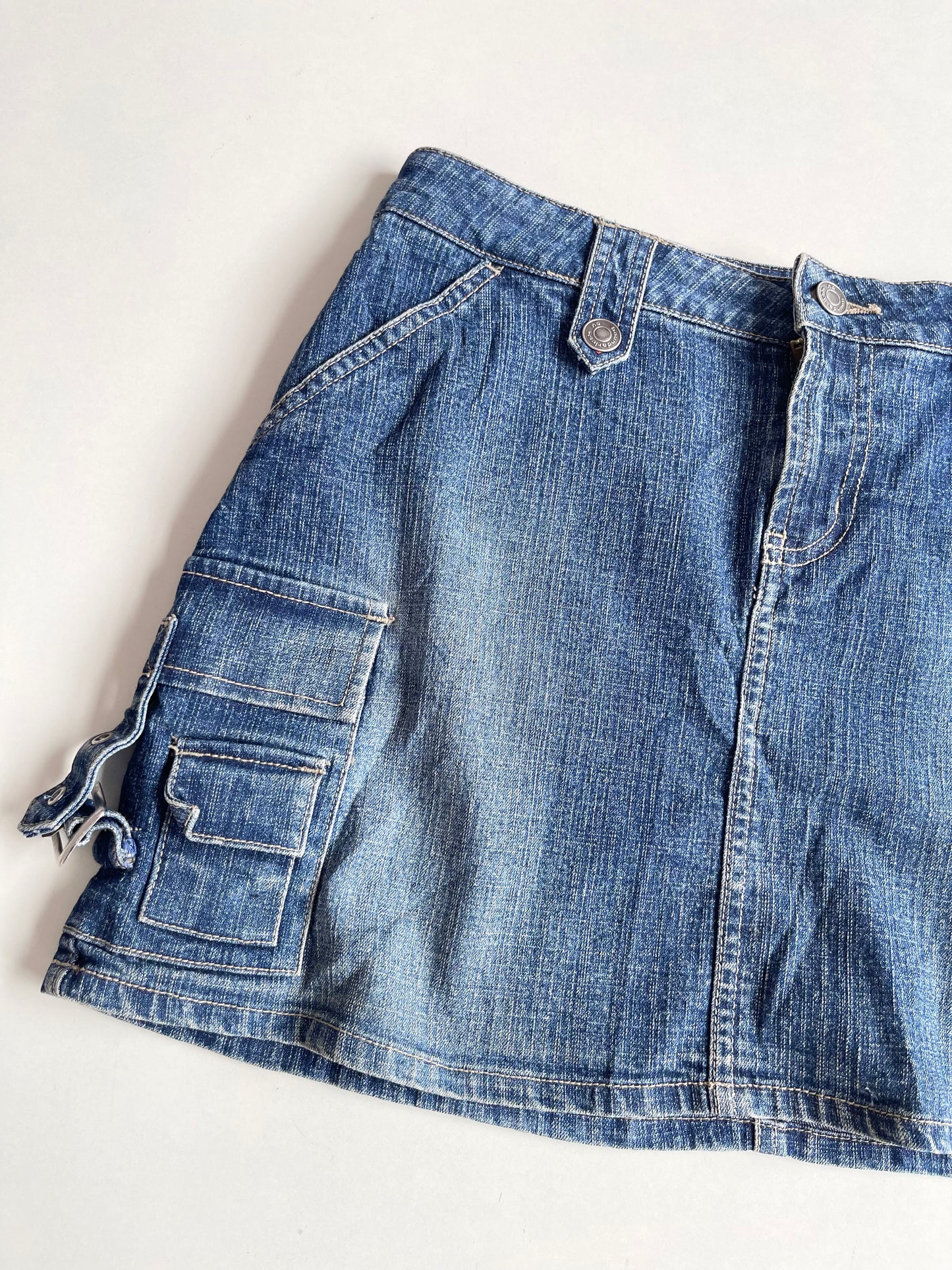 No Boundaries Denim Skirt-Waist 30
