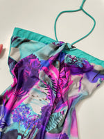 Load image into Gallery viewer, HALTER PRINTED SWIMSUIT - BUST 36 to 40
