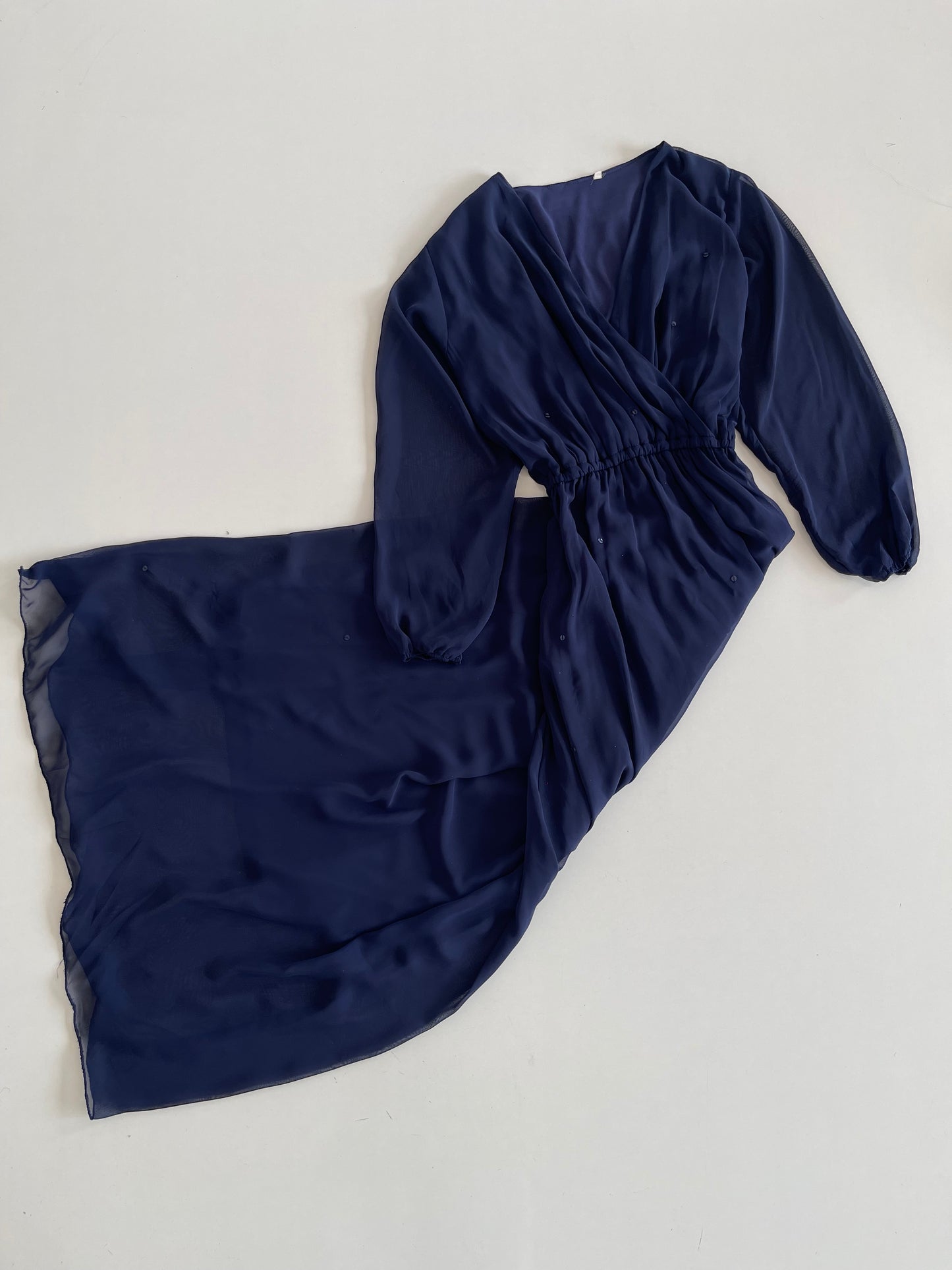 Vintage Blue Dress-Bust 40 to 42