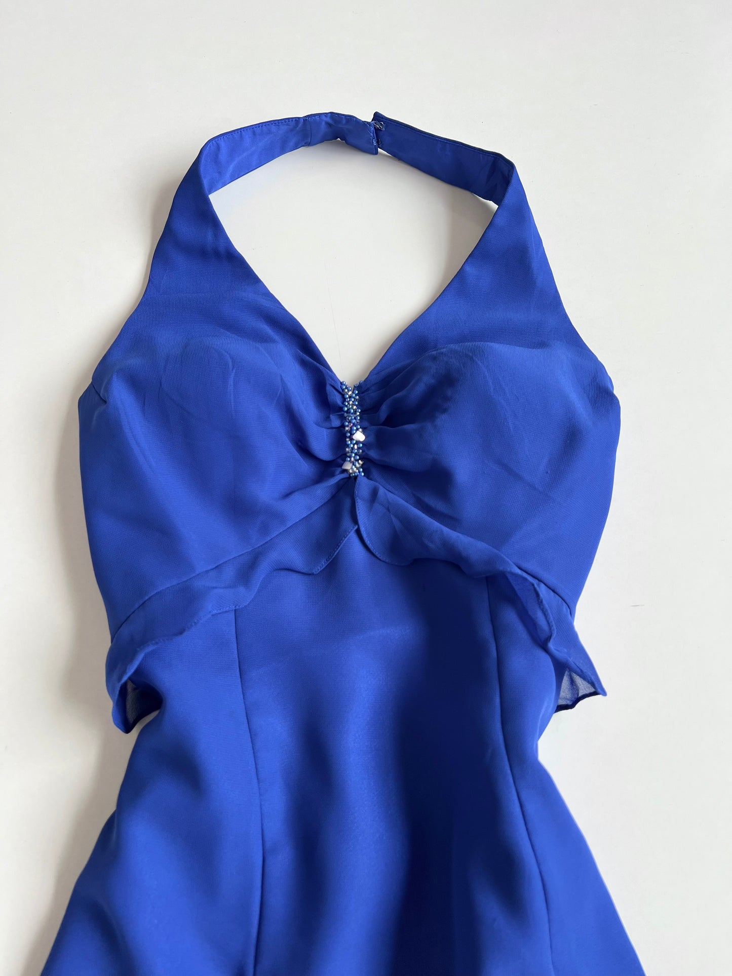 Ginnis Fashion Halter Neck Vintage Dress-Bust 34